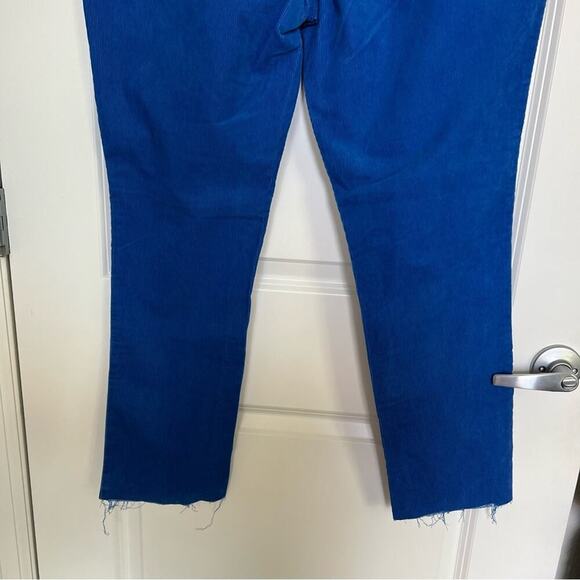 Vineyard Vines 5 Pocket Su Washed Corduroy Raw Hem Pants Aviator Blue - Picture 7 of 8